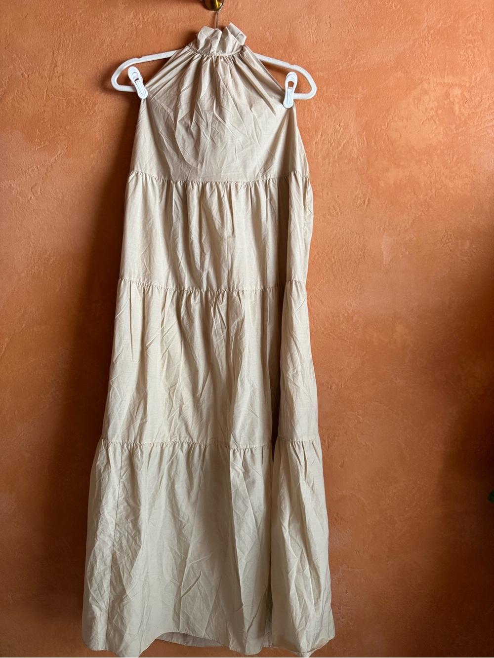 white open back long sleeve dress Backless Midi Green/Emerald Colors Size Guide Claudia Collared A-Line Shirt size:8.5